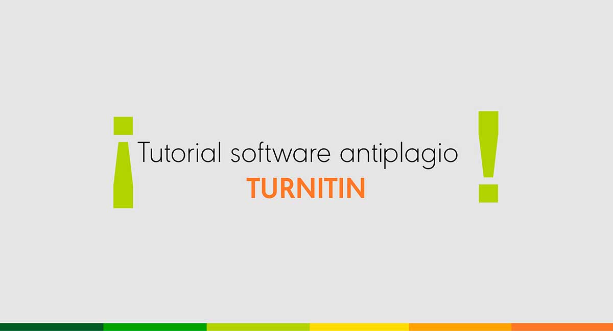 Tutorial software antiplagio TURNITIN